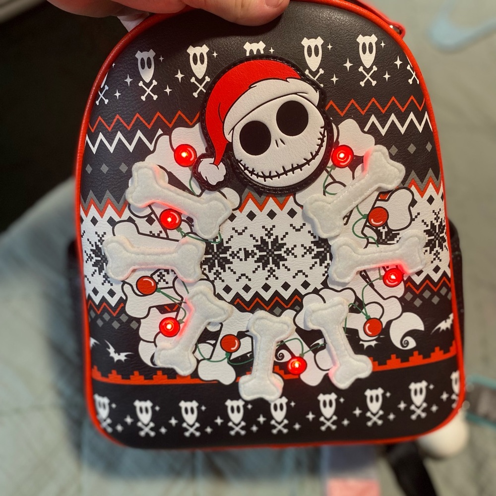 Jack Skellington light up Loungefly